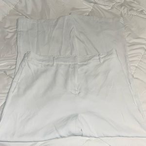 Flowy White Dress Pants